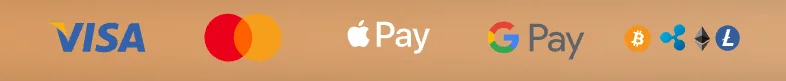 Métodos de pago de Corgibet Casino Métodos de pago disponibles en Corgibet Casino con Visa, Mastercard, Apple Pay, Google Pay y criptomonedas